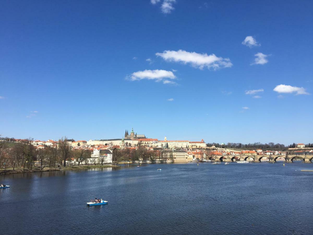 The Dancing House Residence, Two Bedroom Apartment With Balcony Near River! Praga Exterior foto